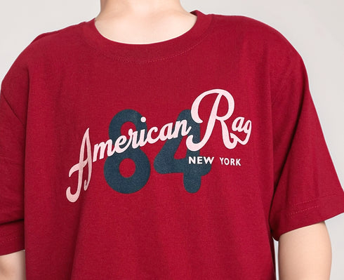 BHPC Red Printed  Boys T-Shirt